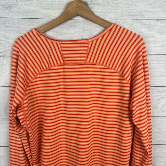 Mountain Hardwear Womens XL Butterlicious Stripe Crew Neck Sweatshirt 1700421 - Picture 5 of 11